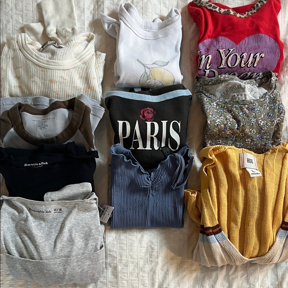 Abercrombie, Elizabeth and James, Melville, BDG, urban, we the free assorted top